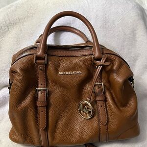 Brown Pebbled Leather Michael Kors Bag